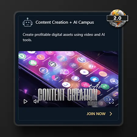 content creation course the real world 2.0